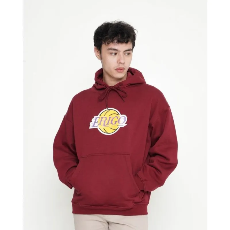 Erigo Hoodie Erigo La Maroon sold by Erigo