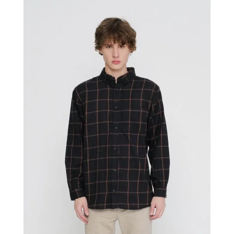 Erigo Flannel Cendric Black sold by Erigo