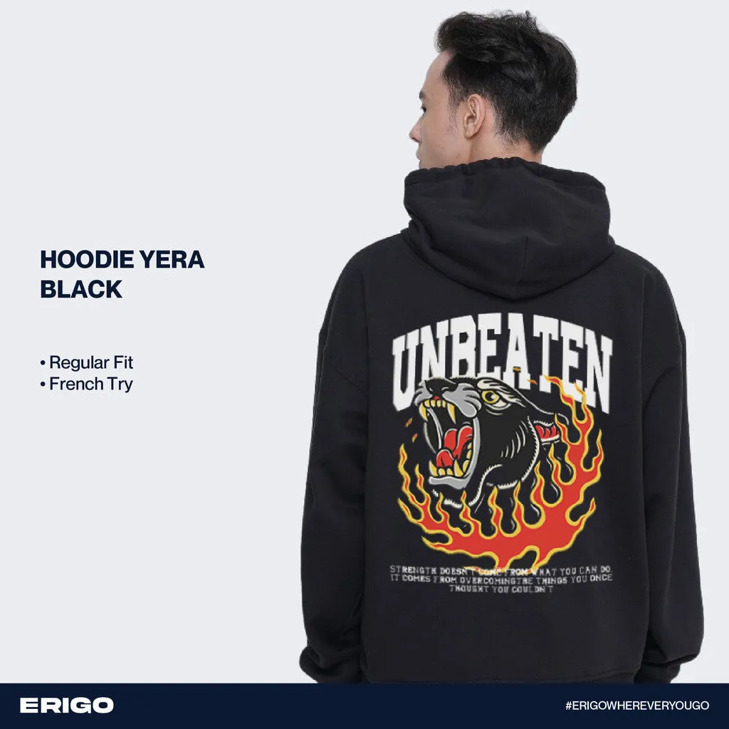 Erigo Hoodie Graphic Yera Black sold by Erigo