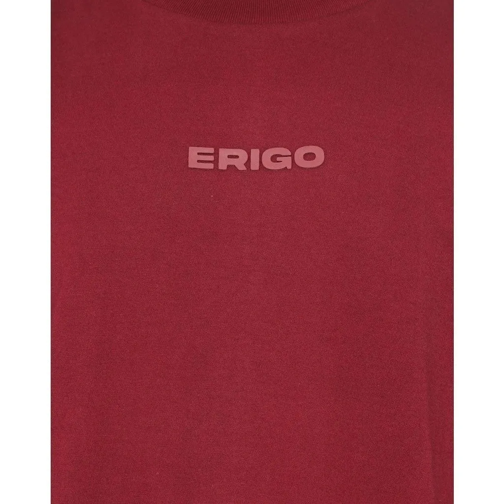 Erigo T-Shirt Oversize Armory Maroon Unisex sold by Erigo product image thumbnail 3
