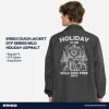Erigo Coach Jacket Graphic Series Wild Holiday Asphalt sold by Erigo