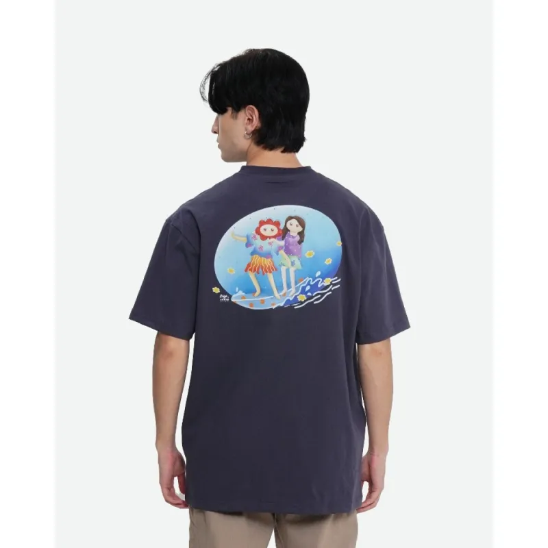Erigo T-Shirt Raisha JKT48 Navy By Nadia Diandra sold by Erigo