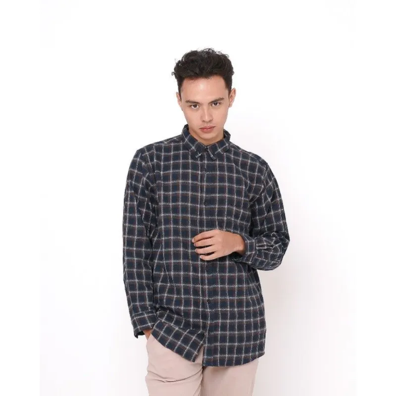 Erigo Flannel Barca Black sold by Erigo