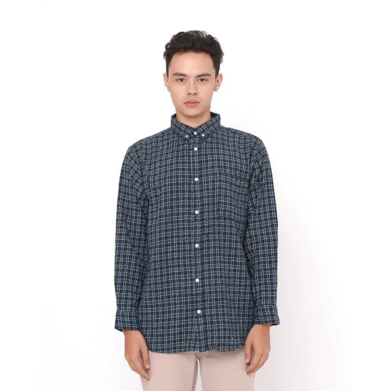 Erigo Flannel Leyva Blue sold by Erigo