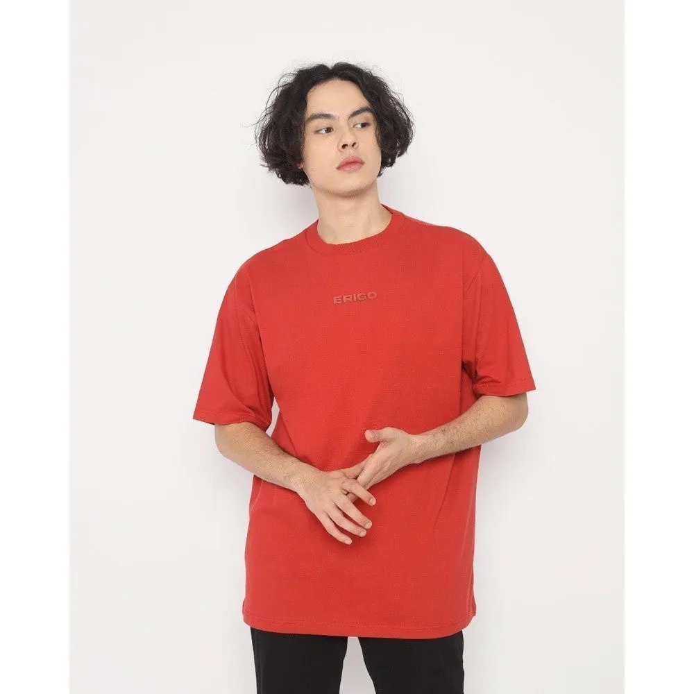 Erigo T-Shirt Oversize Averey Red Unisex Unisex sold by Erigo