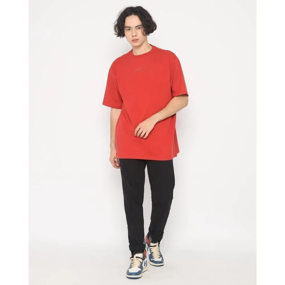 Erigo T-Shirt Oversize Averey Red Unisex Unisex sold by Erigo product image thumbnail 4