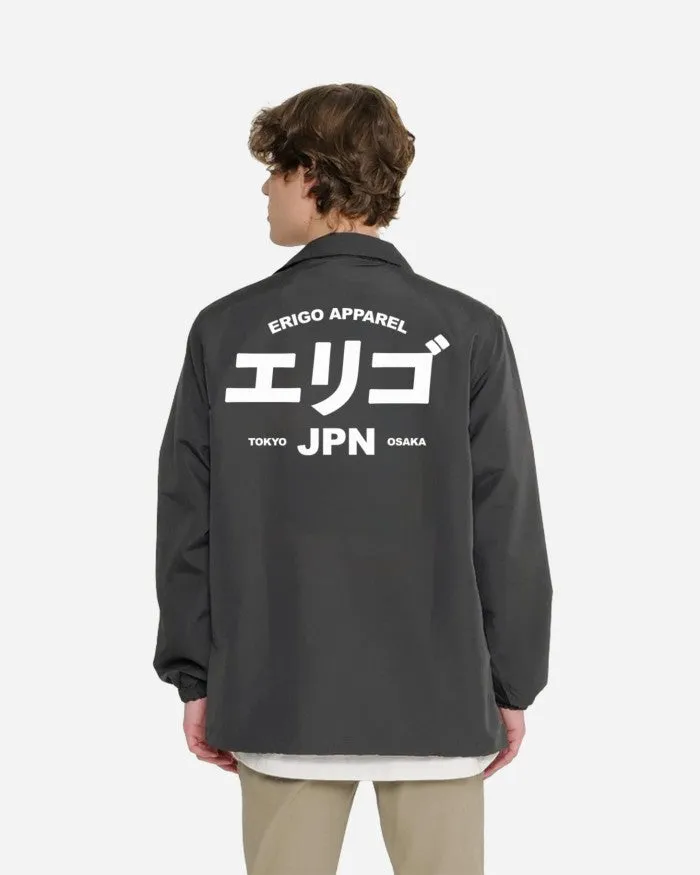 Erigo Fujinkai Coach Jacket Graphic Ryota Asphalt sold by Erigo product image thumbnail 2