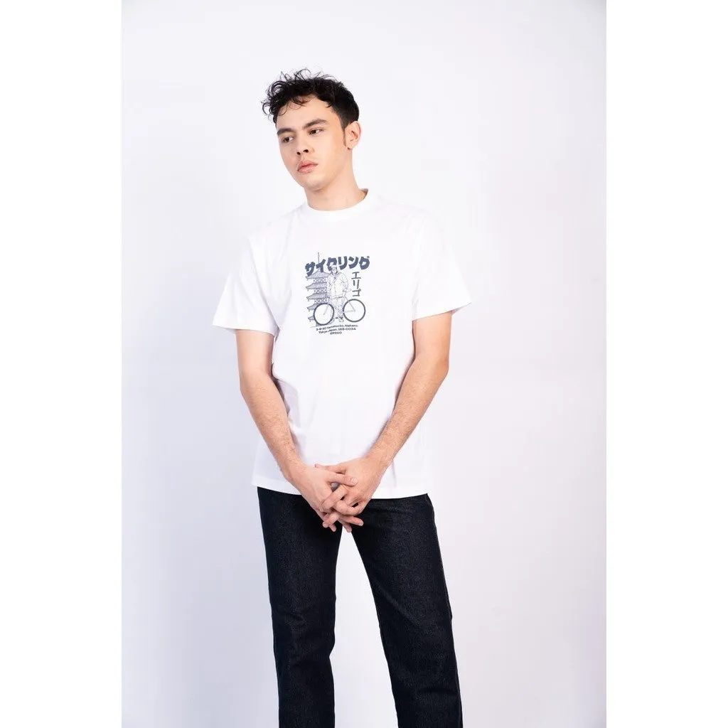 Erigo T-Shirt Yutsuko White Unisex sold by Erigo product image thumbnail 3