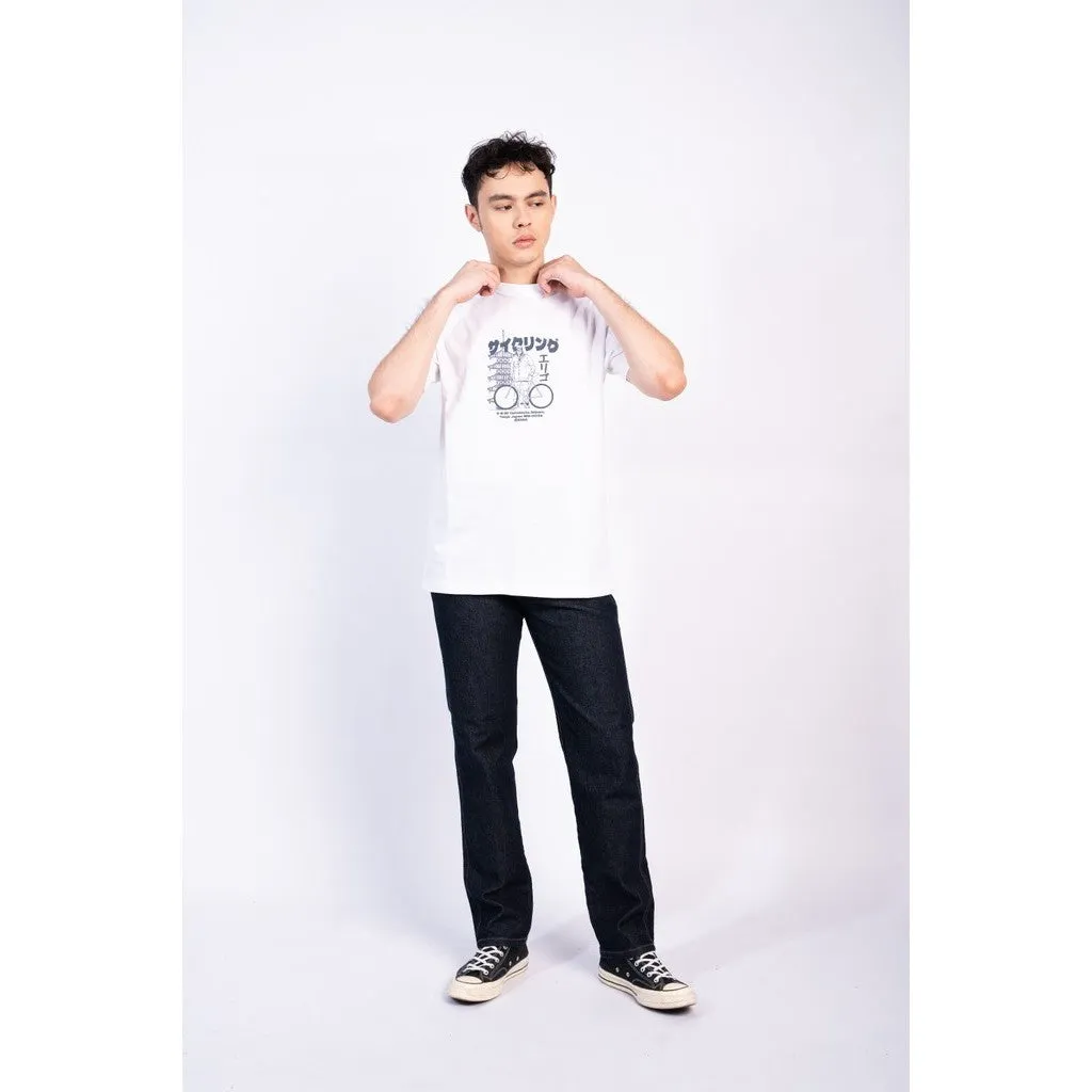 Erigo T-Shirt Yutsuko White Unisex sold by Erigo product image thumbnail 4