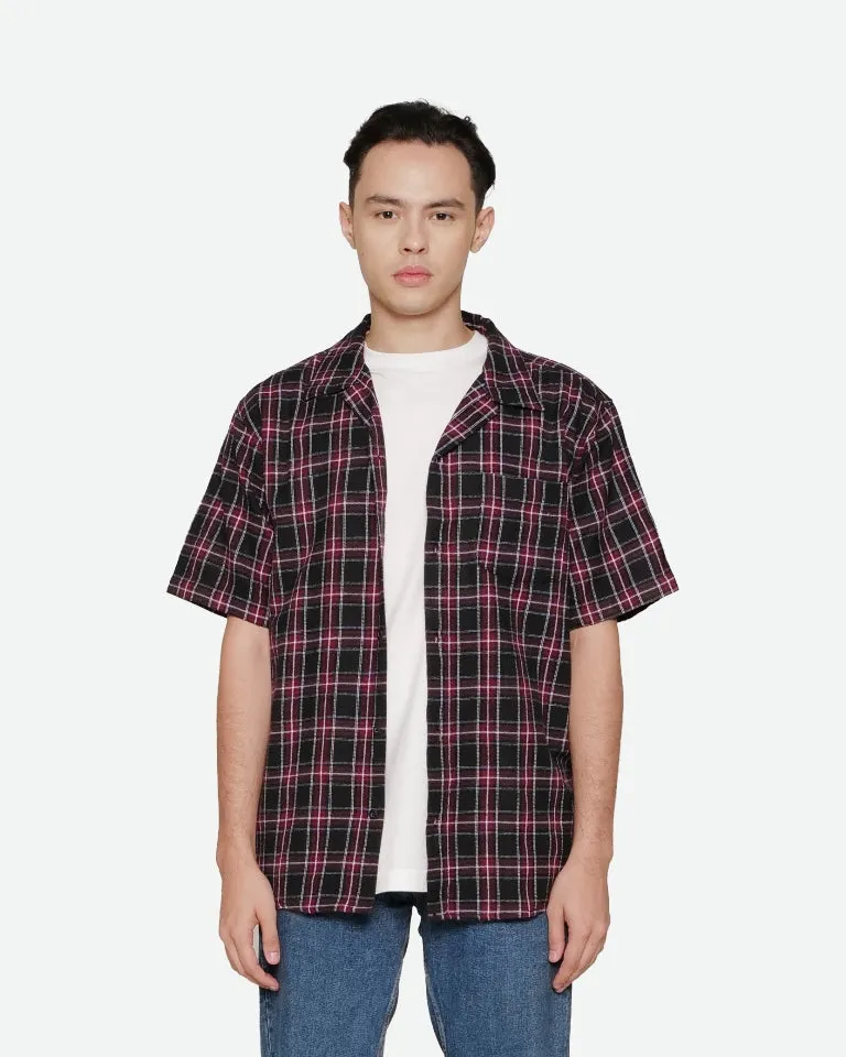 Erigo Short Sleeve Flannel Hooke Red sold by Erigo