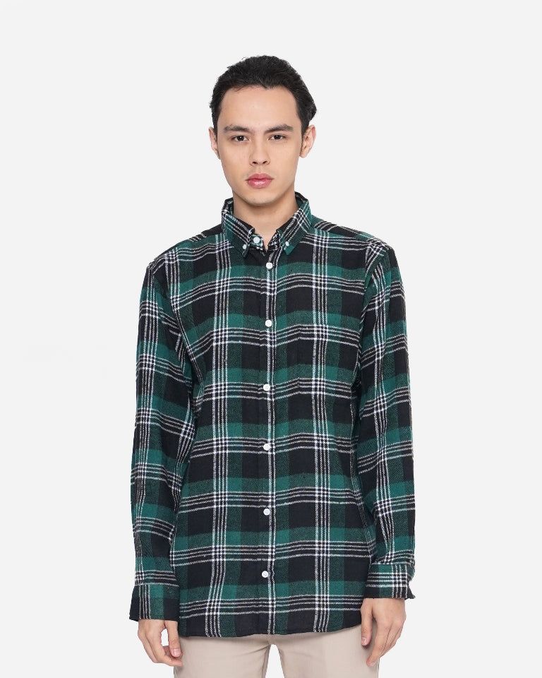 Erigo Flannel Clevon Black sold by Erigo