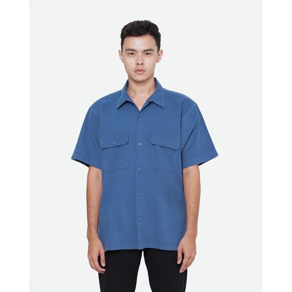 Erigo Work Shirt Buy 1 Get 2 Bundling A |Tesla Black, Ezra Navy sold by Erigo product image thumbnail 3