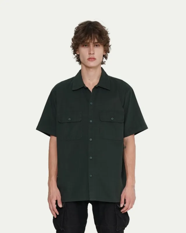Erigo Work Shirt Fritz Darkest Spruce sold by Erigo