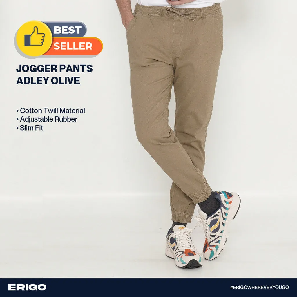 Erigo Jogger Pants Adley Olive Unisex sold by Erigo