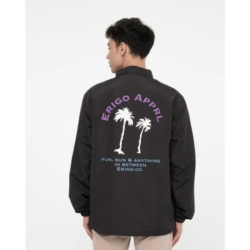 Erigo Coach Jacket Coco Island Asphalt sold by Erigo