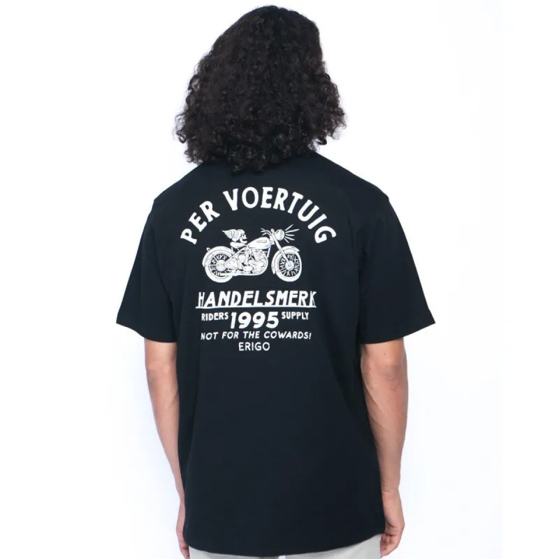 Erigo T-Shirt Oversize Kevin Black Unisex made by Erigo