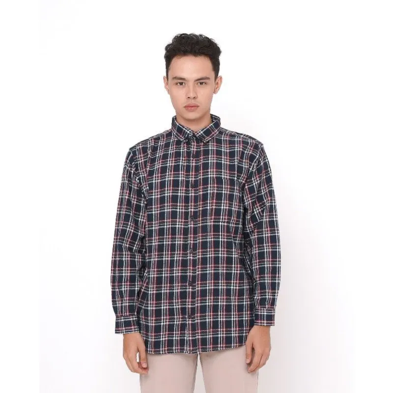 Erigo Flannel Xenopeltis Black sold by Erigo