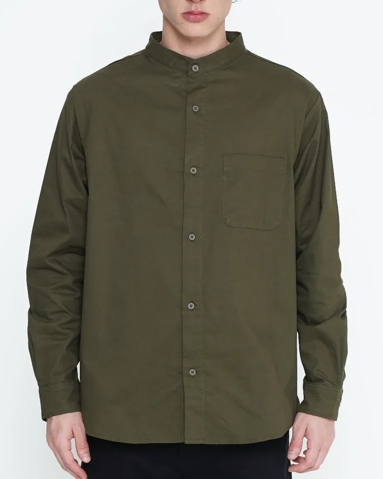Erigo Kemeja Shanghai Longsleeve Humbold Army Unisex sold by Erigo product image thumbnail 5