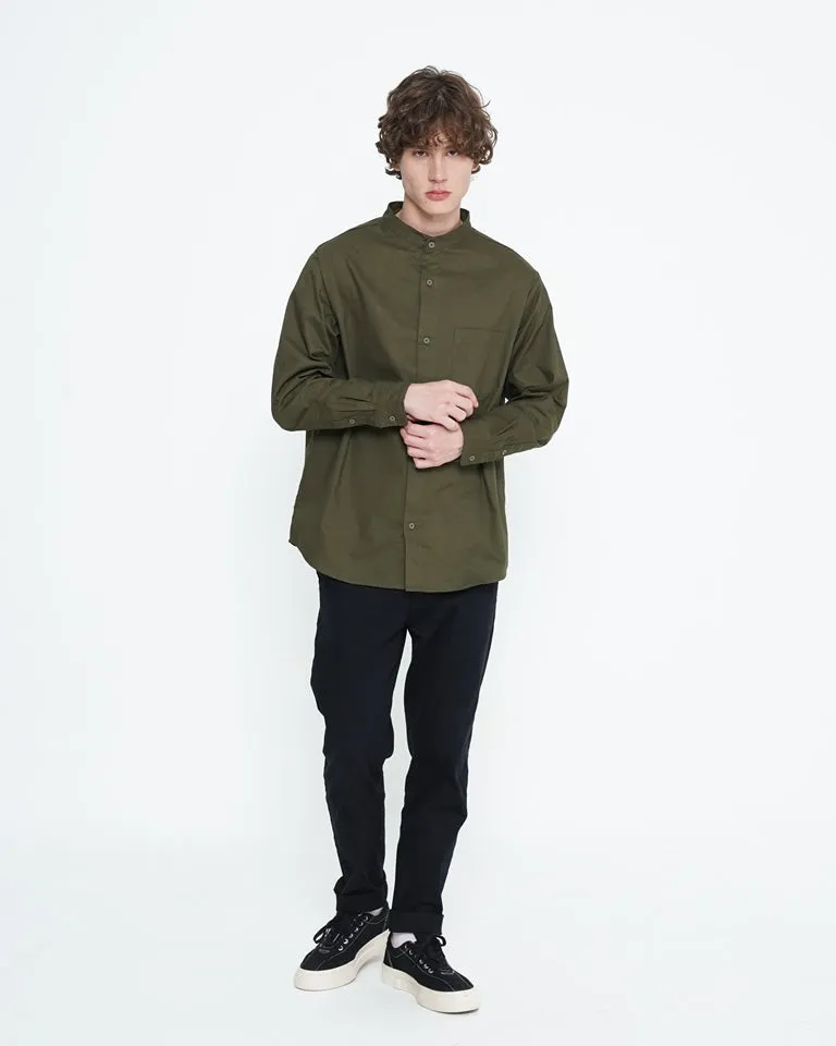 Erigo Kemeja Shanghai Longsleeve Humbold Army Unisex sold by Erigo product image thumbnail 4
