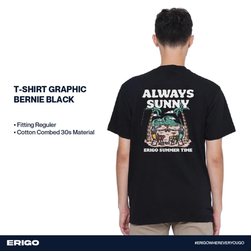 Erigo T-Shirt Graphic Bernie Black sold by Erigo