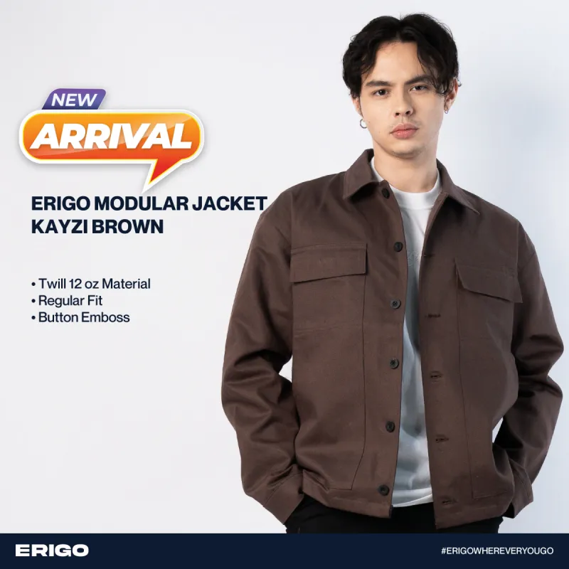 Erigo Parka Modular Jacket Kayzi Brown sold by Erigo