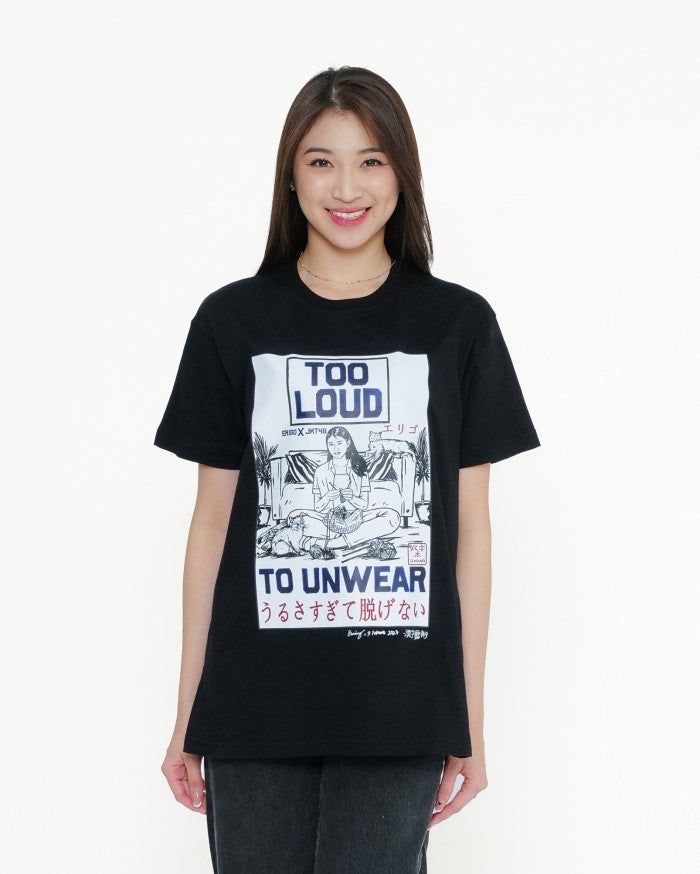 Erigo T-Shirt | Shani Jkt48 X Senikanji Black sold by Erigo