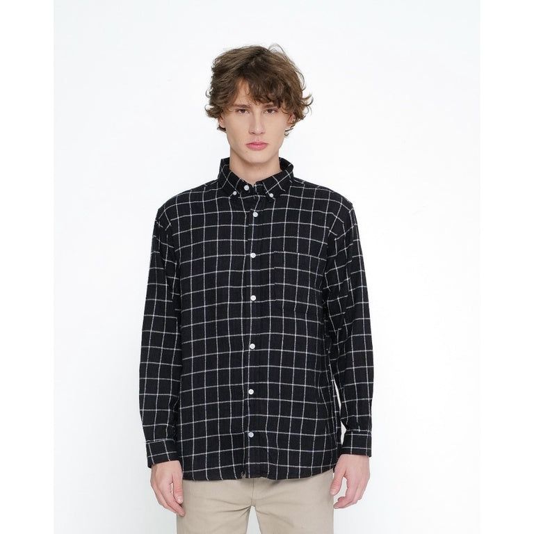 Erigo Flannel Trinity Black sold by Erigo