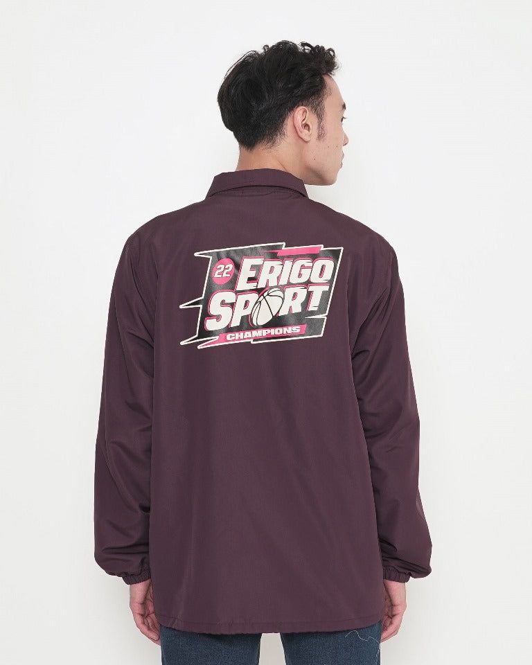 Erigo Coach Jacket Snyder Winter Bloom sold by Erigo