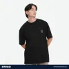 Erigo T-Shirt Oversize Graphic Series Akaya Black sold by Erigo