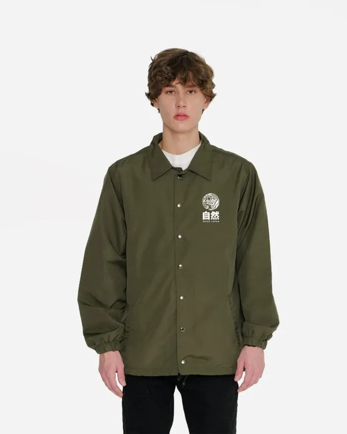 Erigo Coach Jacket Graphic Hiroshi Olive sold by Erigo product image thumbnail 3