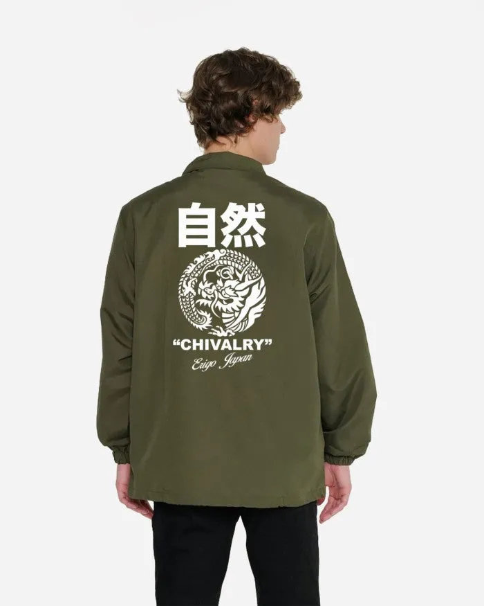 Erigo Coach Jacket Graphic Hiroshi Olive sold by Erigo product image thumbnail 2