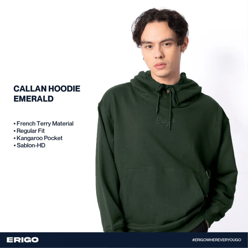 Erigo Hoodie Callan Emerald sold by Erigo