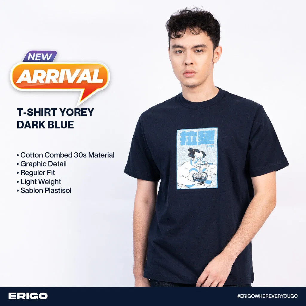 Erigo T-Shirt Yorey Dark Blue Unisex sold by Erigo