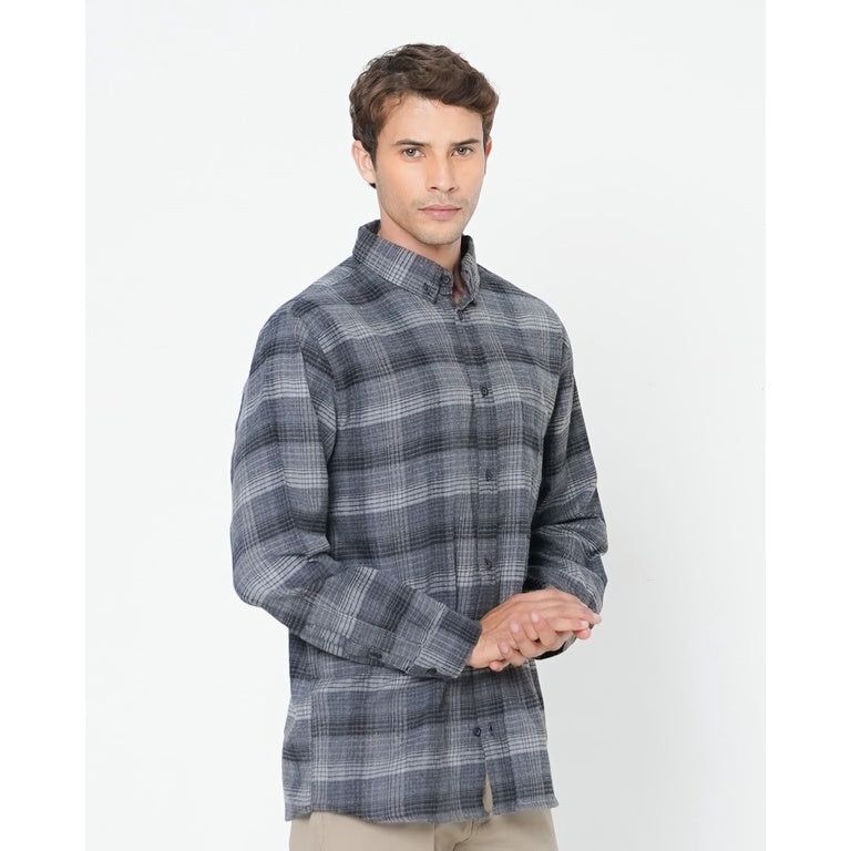 Erigo Flannel Zavsa Grey Unisex sold by Erigo product image thumbnail 4