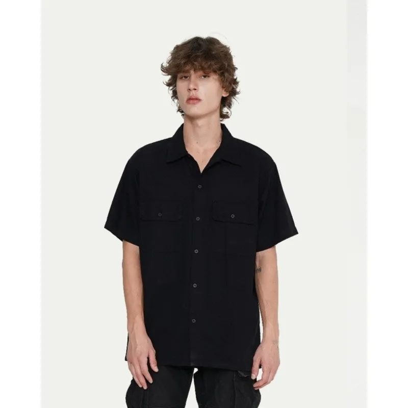 Erigo Work Shirt Tesla Black Unisex sold by Erigo