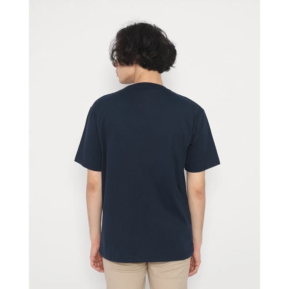Erigo T-Shirt Oversize Garret Navy Unisex Unisex sold by Erigo product image thumbnail 4