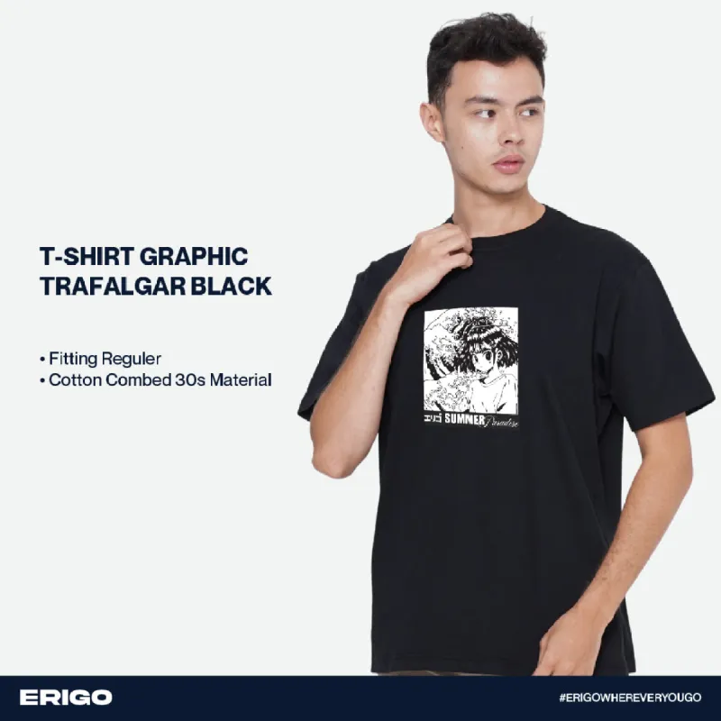 Erigo T-Shirt Graphic Trafalgar Black sold by Erigo