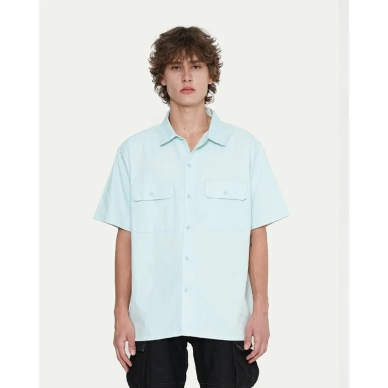 Erigo Work Shirt Ragnar Misty Blue Unisex sold by Erigo