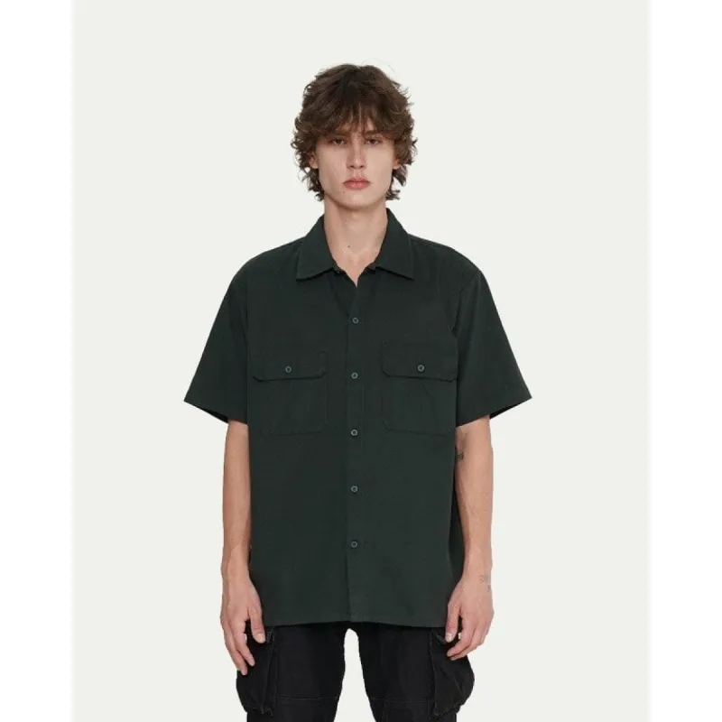 Erigo Work Shirt Fritz Darkest Spruce Unisex sold by Erigo