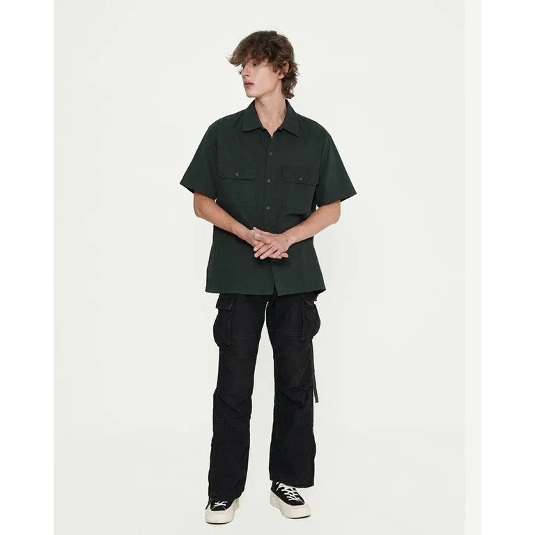 Erigo Work Shirt Fritz Darkest Spruce Unisex sold by Erigo product image thumbnail 4
