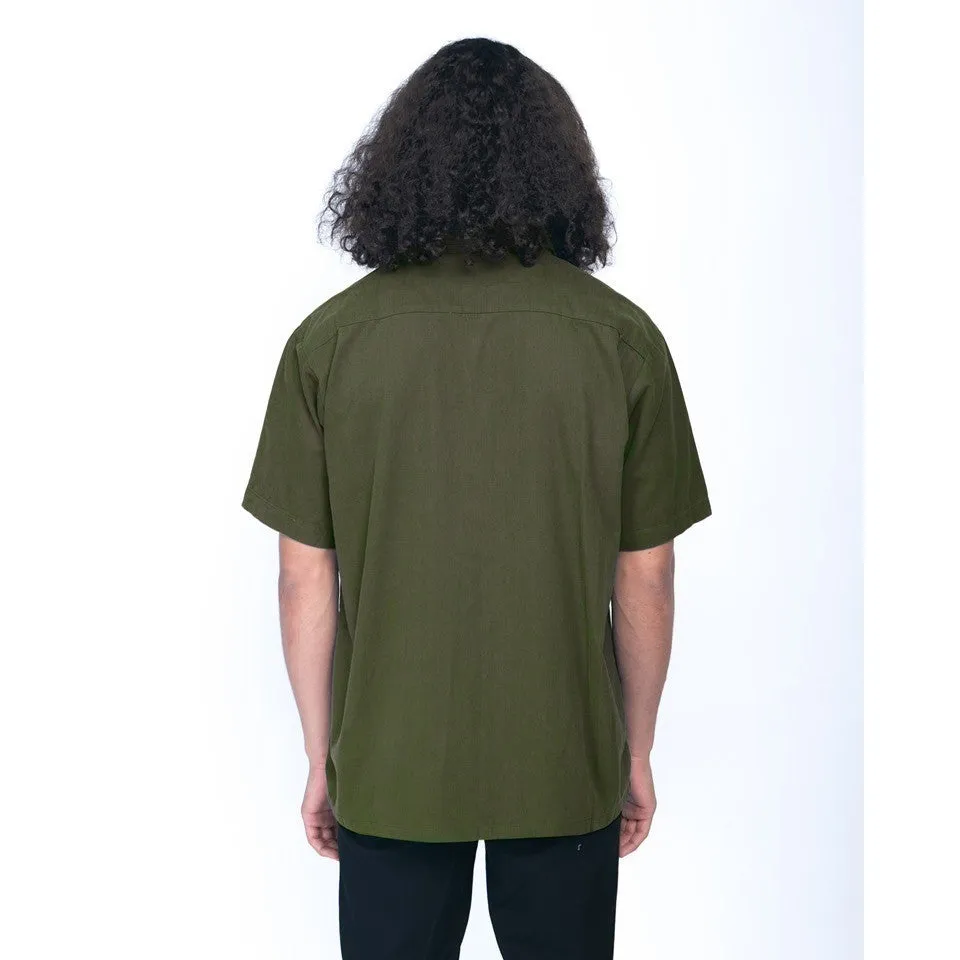 Erigo Work Shirt Nino Darkest Spruce Unisex sold by Erigo product image thumbnail 3