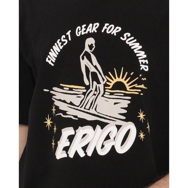 Erigo T-Shirt Oversize Finnest Summer Black Unisex sold by Erigo product image thumbnail 5