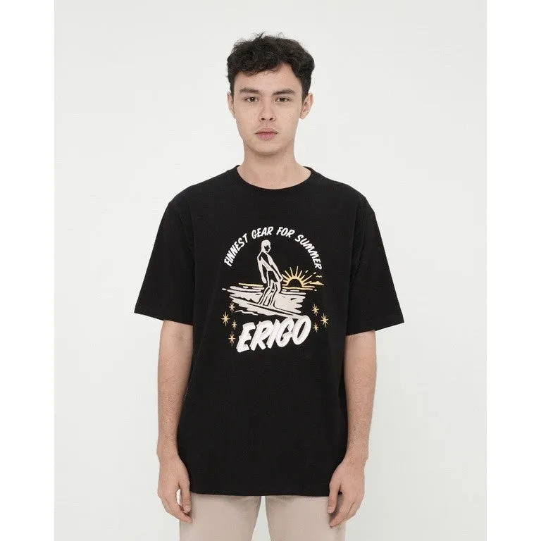 Erigo T-Shirt Oversize Finnest Summer Black Unisex sold by Erigo