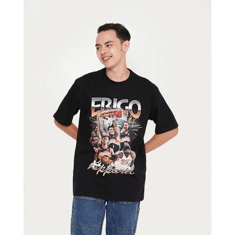 Erigo T-Shirt Oversize Bellevile Black Unisex sold by Erigo product image thumbnail 3