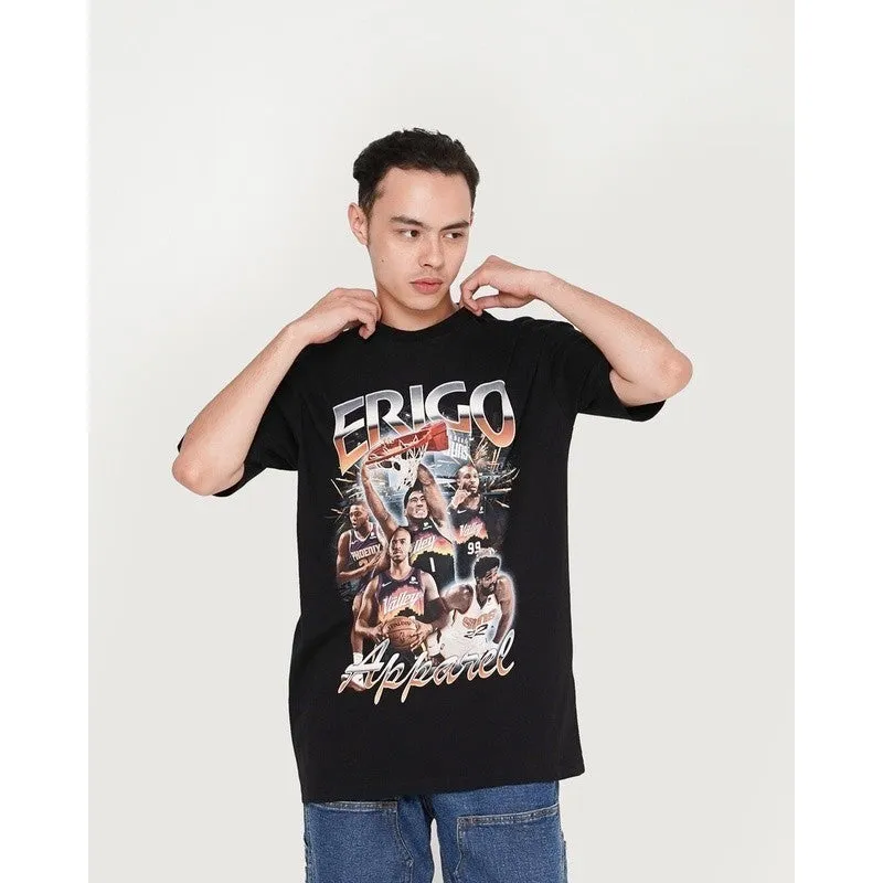 Erigo T-Shirt Oversize Bellevile Black Unisex sold by Erigo product image thumbnail 2