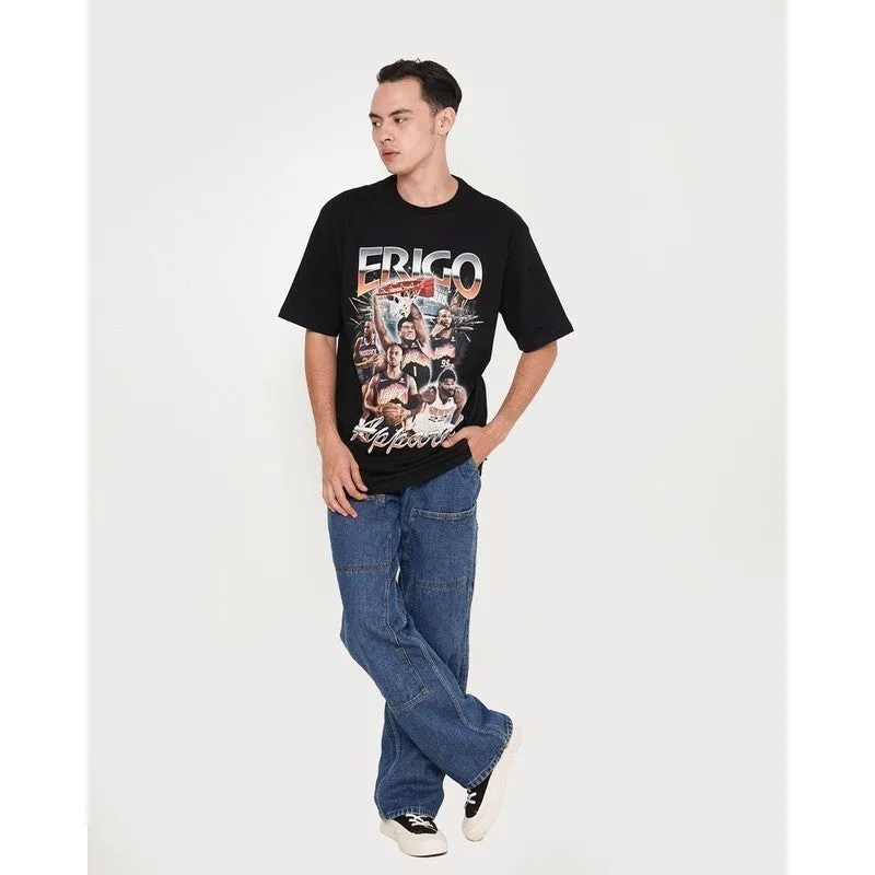 Erigo T-Shirt Oversize Bellevile Black Unisex sold by Erigo product image thumbnail 4