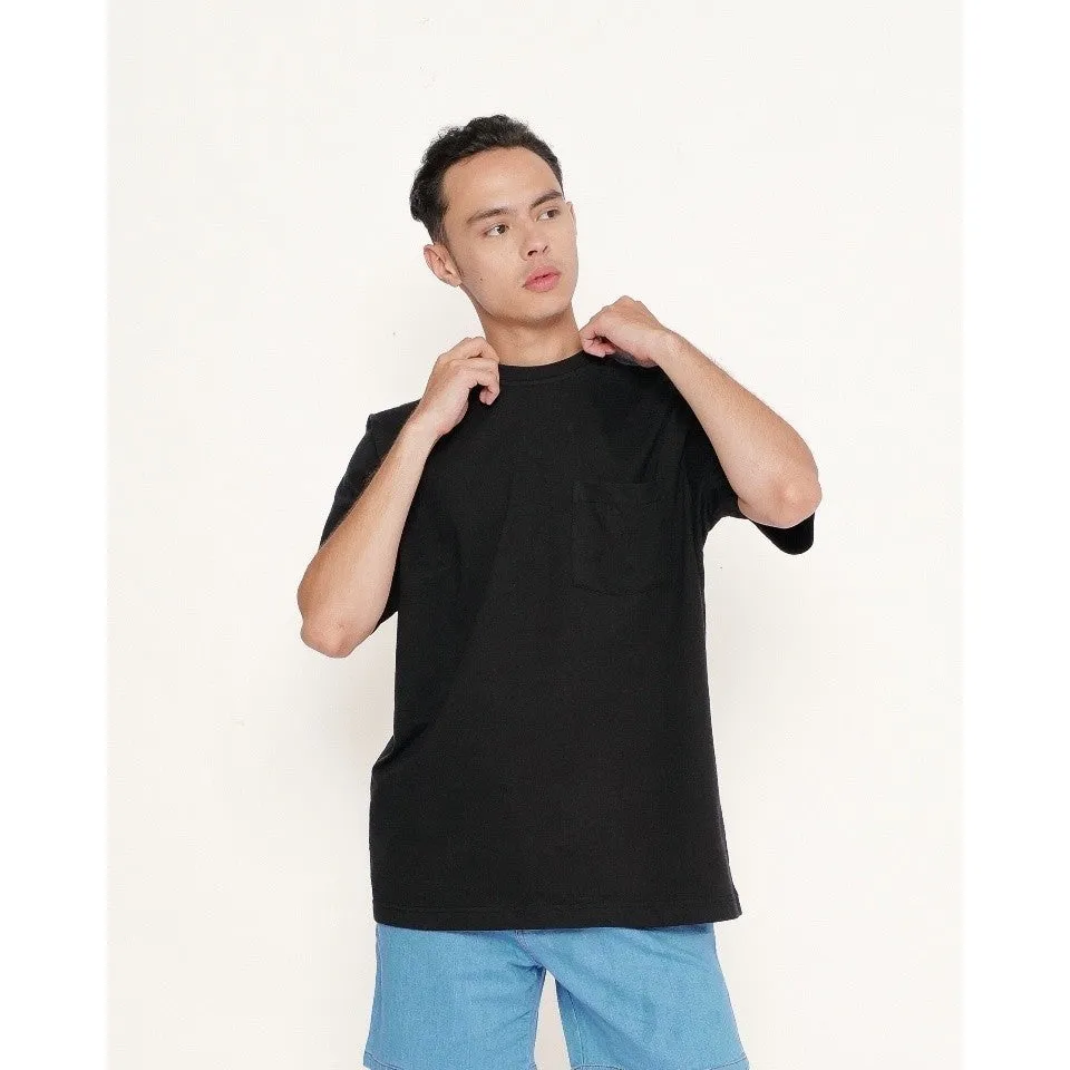 Erigo T-Shirt Oversize Pocket Basilia Black Unisex sold by Erigo product image thumbnail 3