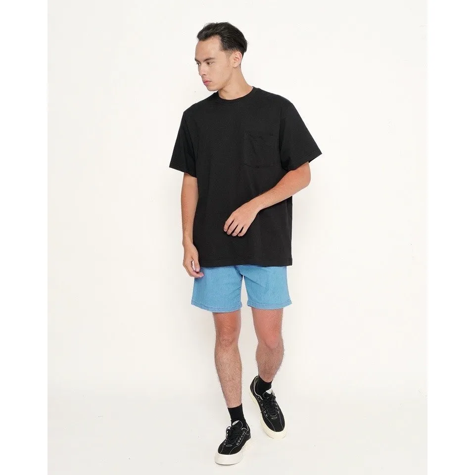 Erigo T-Shirt Oversize Pocket Basilia Black Unisex sold by Erigo product image thumbnail 4