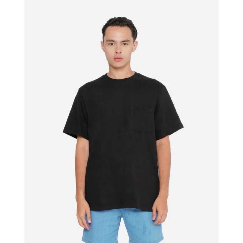 Erigo T-Shirt Oversize Pocket Basilia Black Unisex sold by Erigo