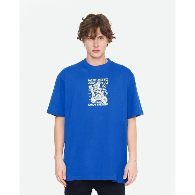 Erigo T-Shirt Oversize Uchinaga Dark Blue Unisex sold by Erigo